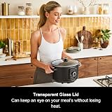 Morphy Richards 3.5L Easy Time Slow Cooker Automatic Heat Keep Warm Hob Safe view 5