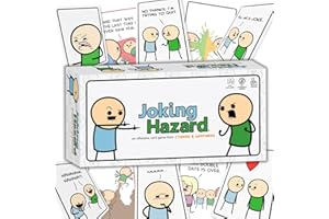 Joking Hazard by Cyanide & Happiness - 360+ Funny & Inappropriate Comic Cards, Hilarious Party Games | Includes Add-Your-Own-Words Cards