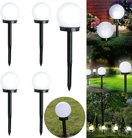 inlar luz led solar para jardin