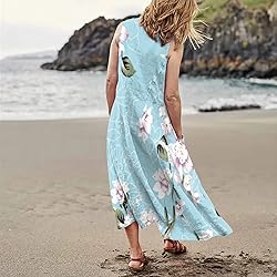 Plus Size Maxi Dresses for Women 2023,Casual Summer