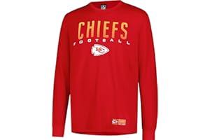 Ultra Game Men's NFL Official Game Day Long Sleeve T-Shirt