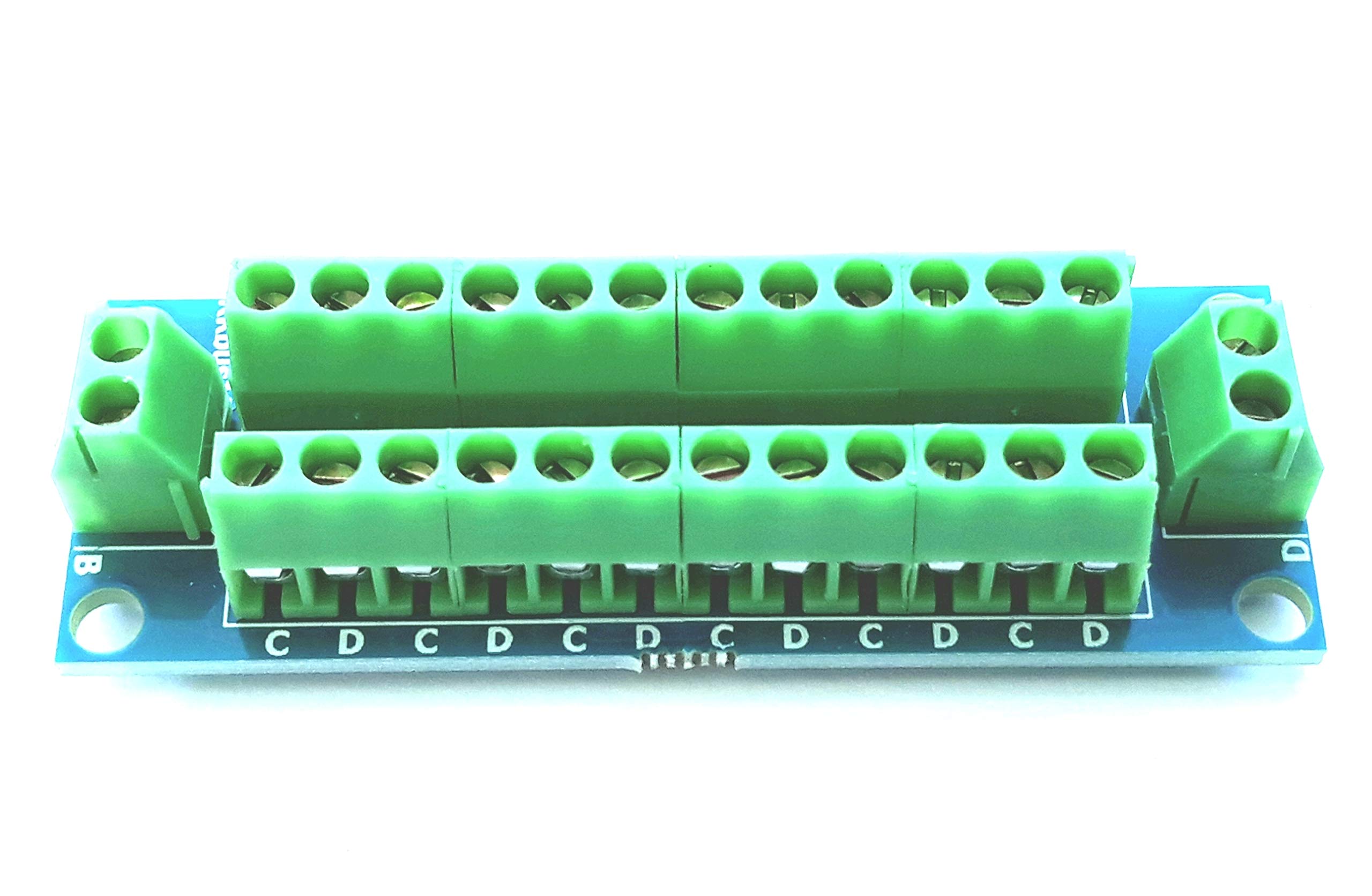 RKbus1 Bus Wiring Module for Model Railway - Ideal for Lighting, DCC, Hornby, Bachmann, Peco, Dapol etc - Constructed
