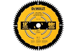 DEWALT 12 in. 80T Fine Finish Saw Blade (DWA11280)