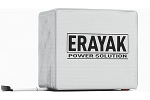ERAYAK Waterproof, Dustproof and Robust Protective Weather-Resistant Storage 210D Polyester Cover Protect the Generator Suitable for Erayak 2400P 4500PD
