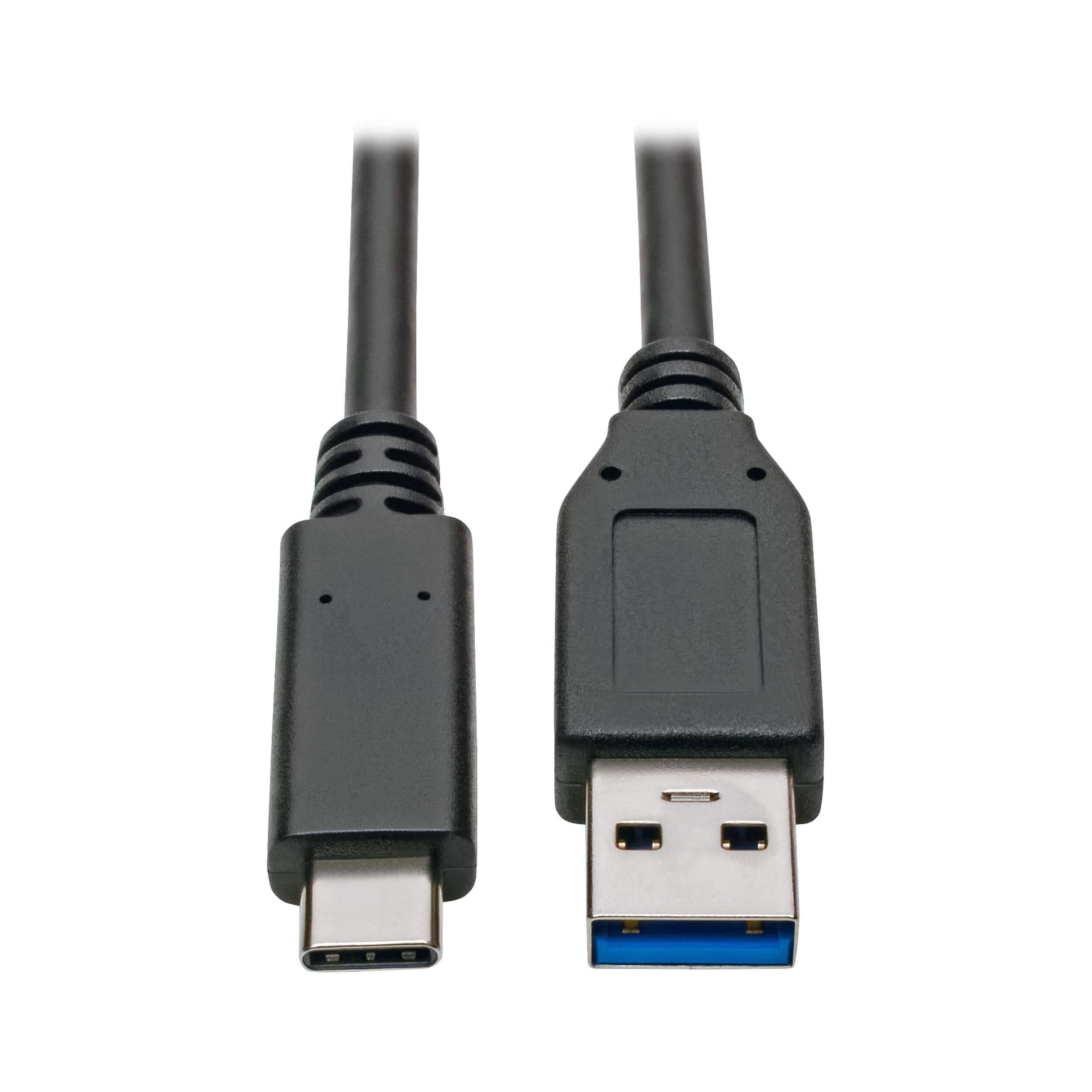 Tripp Lite USB 3.1 Gen 2 Cable 10 Gbps USB-C to USB-A, USB-IF Cert, Type-C, Thunderbolt 3, (M/M), 0.91 m (U428-C03-G2)