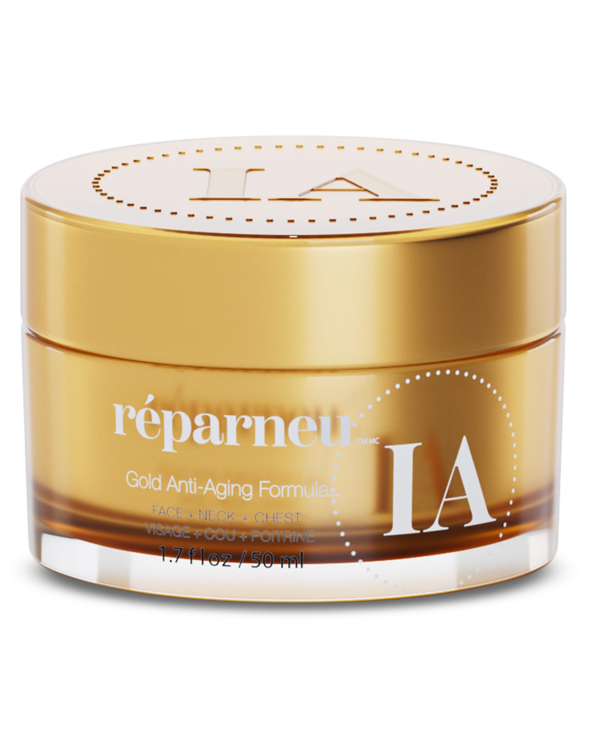 InfiniteAloe Gold Anti-Aging Moisturizer Formula - Organic Aloe Supported by Twelve Key Anti-Aging Ingredients to Deliver Younger Looking, Hydrated, Soft Skin (1.7 Oz.)