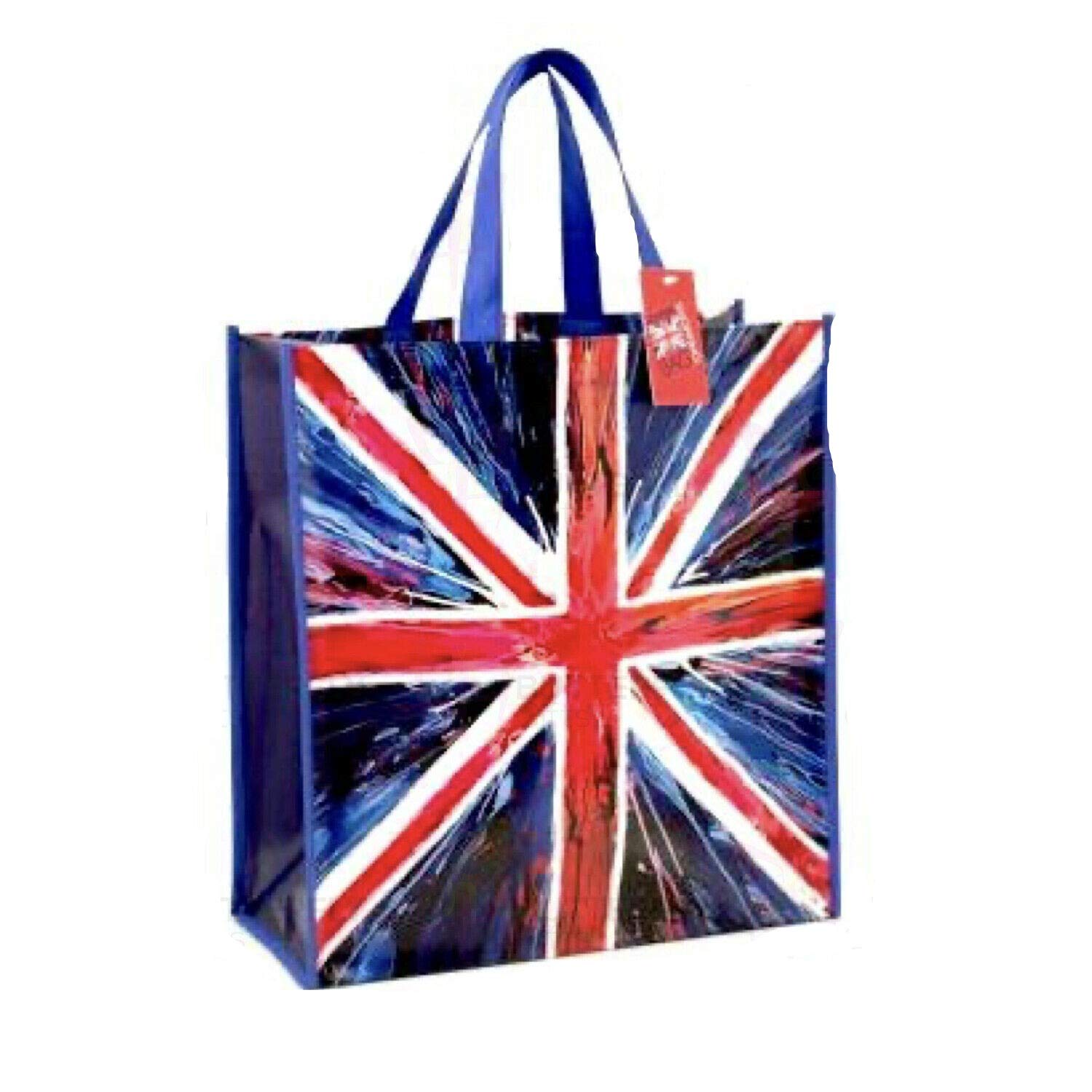 Union Jack Wear Union Jack 'Spin Painting' Shopping Bag