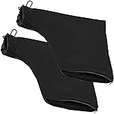 CCTIVED Miter Saw Dust Bag for 255, 2 Pack Dust Collector Bags with Zipper and Wired Adjustable Stand, Compatible with Ryobi, Dewalt, Craftsman, Belt Sander, Fits 1-1/2" to 2" Dust Port Miter Saws