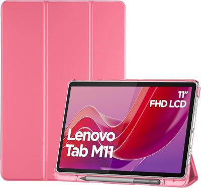 ProCase Slim Case for Lenovo Tab M11/K11 LTE 11 2024 TB330FU Pen Holder