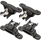 LEIMO KPARTS F150 F250 F350 Boxlink Tie Down Anchors Cleats Bed Tie Downs for Ford 2015-2021, Replaces for Ford FL3Z-99000A64-B Bed Cleats Box Link Kit (4 Pack)