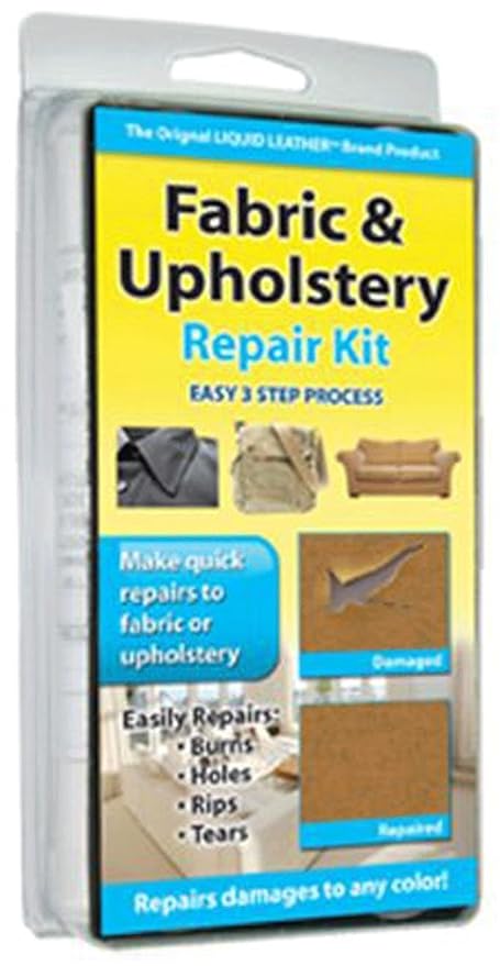 Fabric Upholstery Repair Kit Furniture Couch Luggage Vehicle