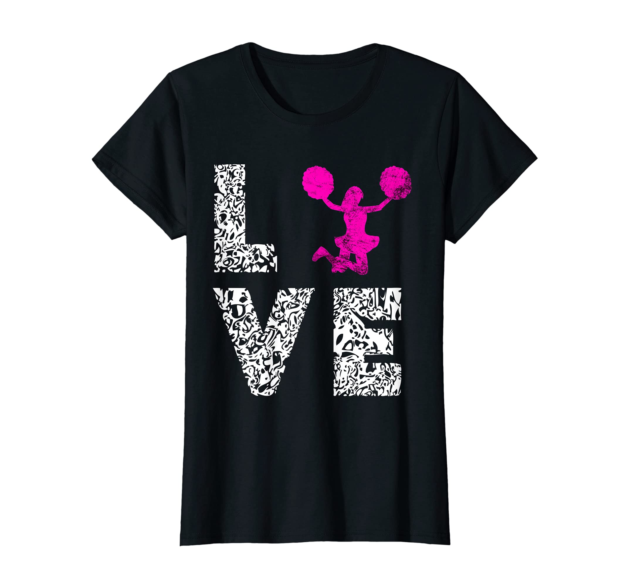 Cheerleading Dancing Cheer Team Love Choreography T-Shirt