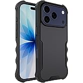 Smartish® iPhone 17 Pro MagSafe Case - Gripzilla Protective Magnetic Case for Men [Rugged + Tough] Military Grade Heavy Duty Grip Armor - Drop Tested for iPhone 17 Pro - Black Tie Affair