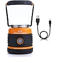 LED Camping Lantern Rechargeable, 1800LM, 4 Light Modes, 4400mAh Power Bank, IP44 Waterproof, Perfect Lantern Flashlight for 