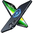 TORRAS Magnetic Slim-Fit for iPhone 16 Case 6.1 inch, Ultra-Thin 16 Phone Case Compatible with MagSafe Phone 16 Case, Light Anti-Scratch Matte Hard PC Bayer OriginFit, Black