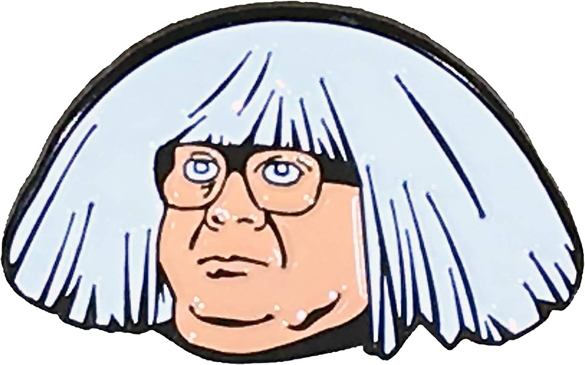 Ongo Gablogian the Art Collector enamel pin
