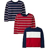 The Children's Place Boys' Long Sleeve Everyday Casual Knit Shirt