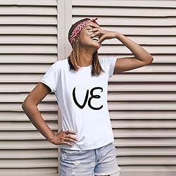 Couple T Shirts for Him and Her,Couple T-Shirts for