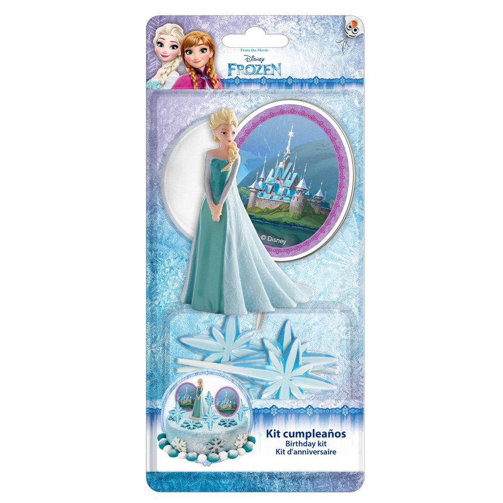 11 X 5 X 23 Cm Reine Des Neiges Kit Decoration Gateau Figurine Plastique Multicolore Ustensiles A Patisserie Accessoires De Decoration