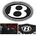 AJP Distributors Front Grille Grill B Logo Emblem Gel Sticker Compatible/Replacement For 300 300C