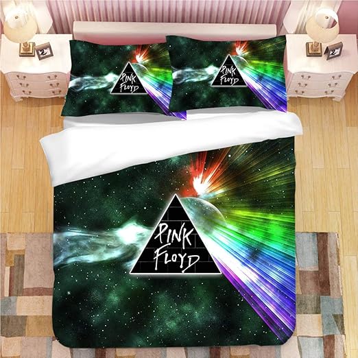 Amazon Com Sunday 3d Pink Floyd Duvet Cover Printed Bedding Set 3