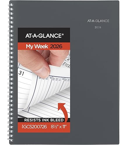 AT-A-GLANCE Weekly & Monthly Organizer Refills - View #2