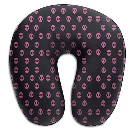 Amazon Com Useror Memory Foam Neck Pillow Cushion Pink Alien