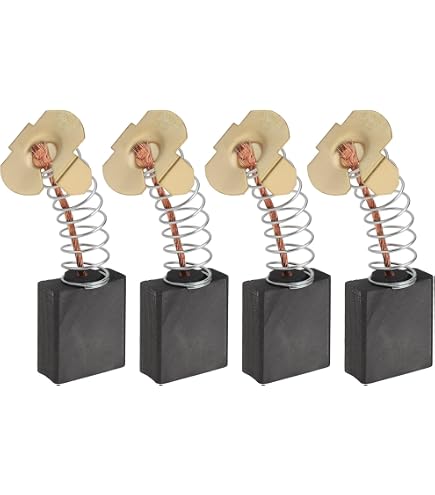 10-Pack Motor Carbon Brushes – 153# 6.5x13.5x18mm With Wire Leads For Power Tools & Grinders