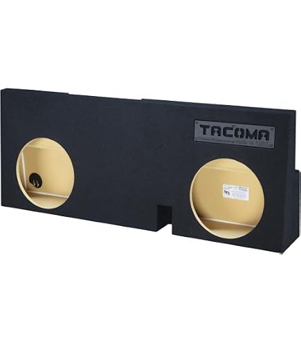 Amazon.com: Dual Sealed sub Box 2005-2023 Tacoma Double cab