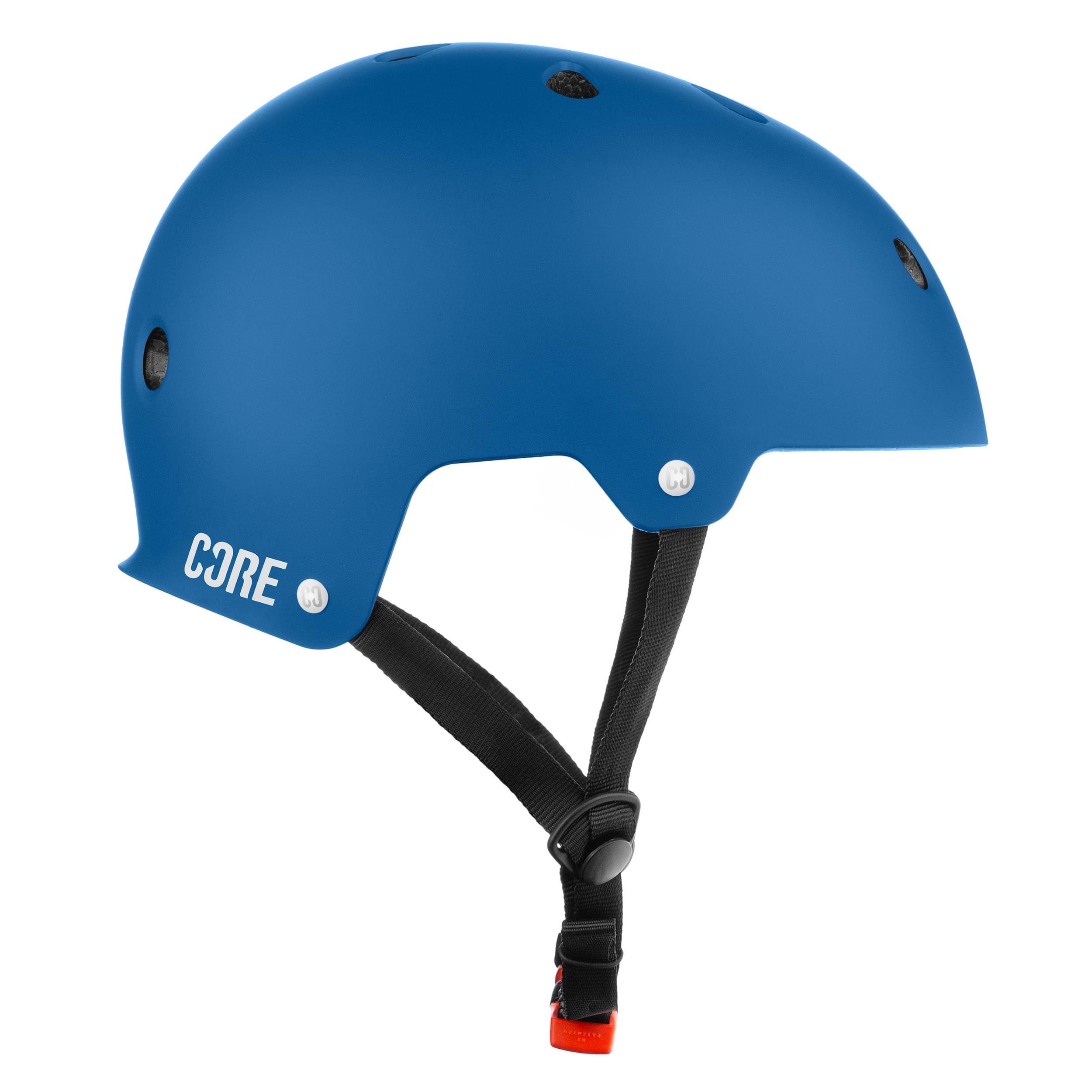 CORE Protection Action Sports Helmet Skate/BMX/Bike/MTB/Skateboard/Scooter - Navy Blue, L/XL