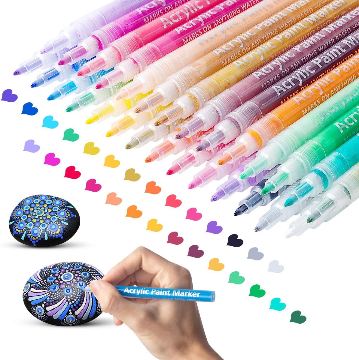 fine line acrylic paint pens
