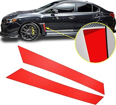 Amazon Com Xotic Tech Matte Red Fender Vent Overlays Vinyl Sticker Trim For Subaru Wrx Sti 15 Automotive Amazon Com Xotic Tech Matte Red Fender Vent Overlays Vinyl Sticker Trim For Subaru Wrx Sti 15 Automotive