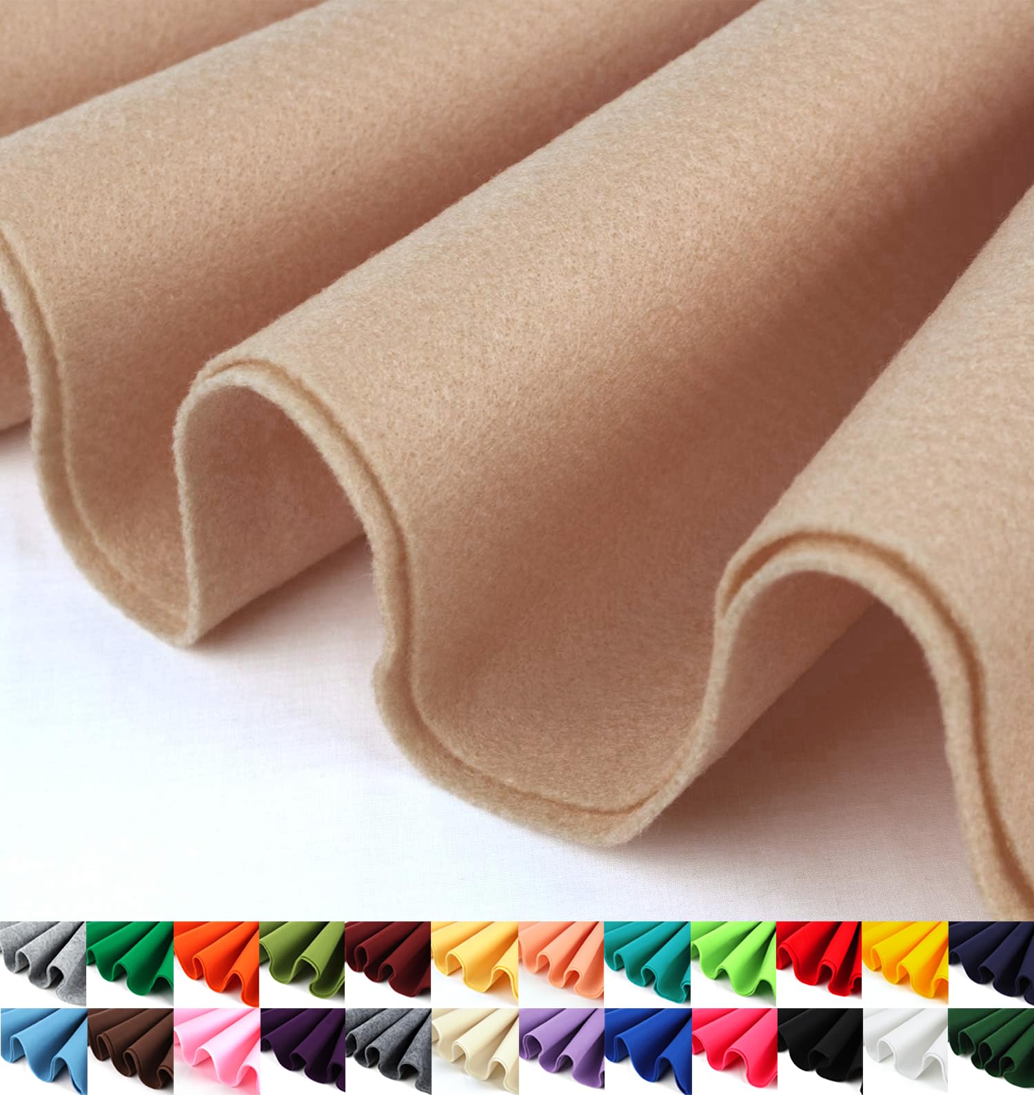 Barcelonetta | Felt Fabric | 72" Wide | 1.6mm Thick