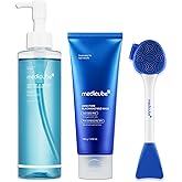 medicube 3-Step Zero Pore Care Trio: Zero Pore Blackhead Cleansing Oil, Zero Pore Mud Mask, and Multi Pore Brush & Mask Applicator | All-in-One Blackhead & Excess Sebum Facial Care Routine