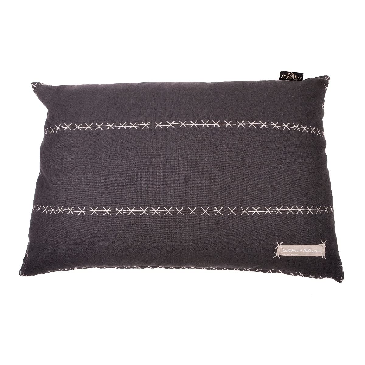 Lex & Max COVER RECT. TRIPLE 100X70 GREY