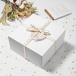 Mcfleet Gift Boxes with Lids 10x10x5 Inches 10 Pack
