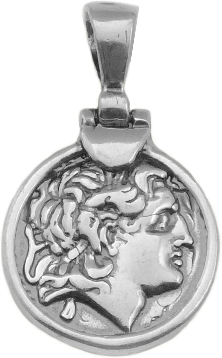 Sterling Silver Alexander The Great Pendant Jewelry