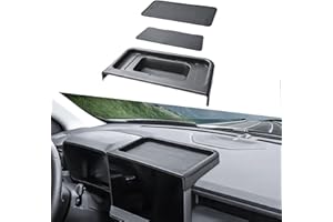 TACOBRO Dashboard Storage Organizer Compatible with Ford Maverick 2025 2026 Accessories, (Only Fit 13.2-in. Audio Multimedia)