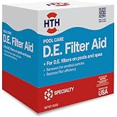 HTH 67121, Swimming Pool Care D.E. Filter Aid, 10 lbs | Improve Filtration Efficiency and Water Clarity