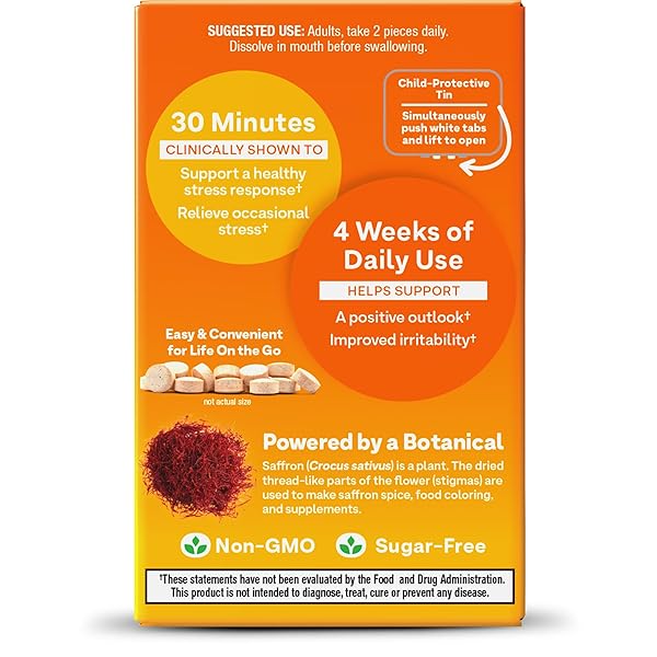 NATROL QUICK BALANCE HAPPY MINTS, OCCASIONAL STRESS RELIEF SUPPLEMENT, 30 MINTS, 15 DAY SUPPLY