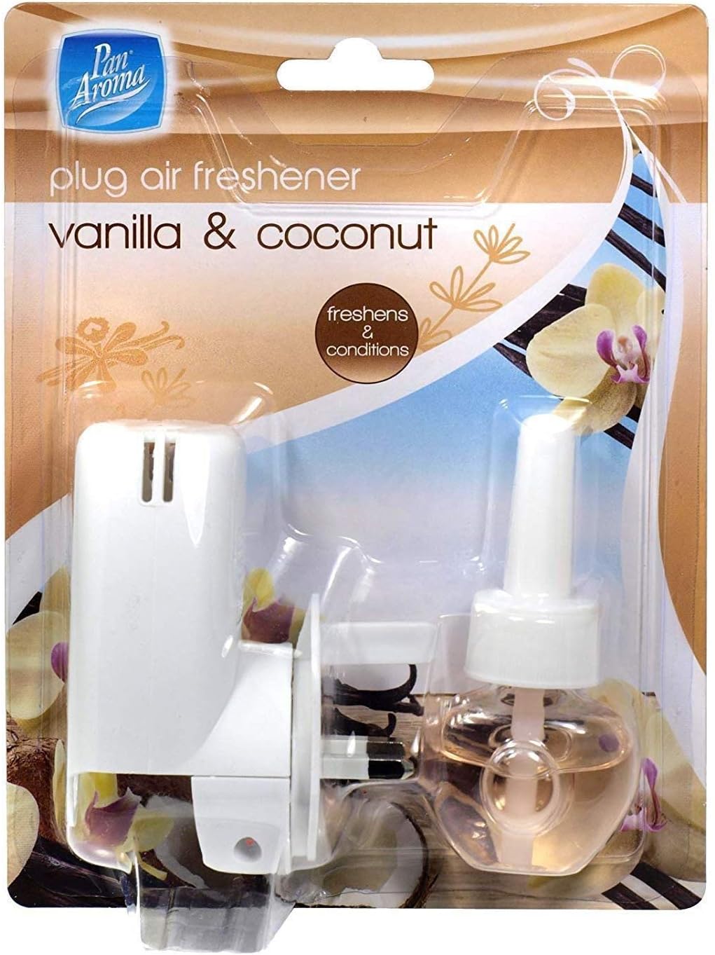 Pan Aroma Plug In Air Freshener Vanilla Coconut Scents Amazon Co Uk Kitchen Home