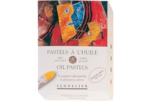 SENNELIER Oil Pastel Sets, 6-Color Discovery Cardboard Set, us:one Size
