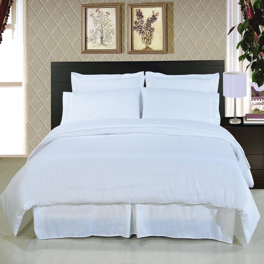 Duvet Sets 8 Pieces Bed In a Bag 1200 Down Alternative Comforter Egyptian Sheet