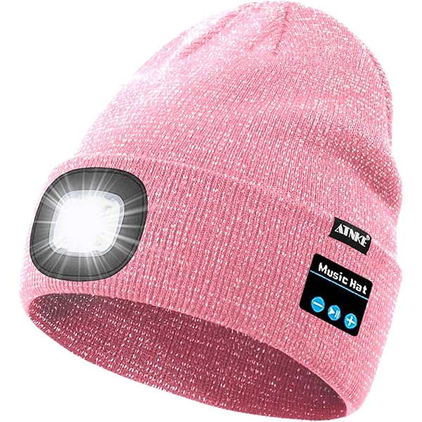 Ohjijinn Anime Beanie Cute Kawaii Beanie Knit Hats, Pink