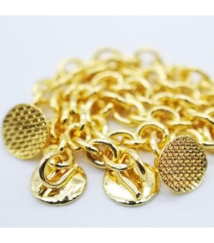 Boutons Linguaux Orthodontiques Avec Chaînes De Traction - 4 Pièces (Easyinsmile)