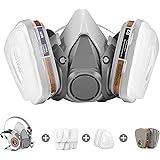 Active Carbon Gases Chemicals Respirator - for Vapors, Paint, Dust,Formaldehyde, Sanding, Polishing, Spraying,Machine Polishi