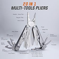Multi Tool Knife & Plier Set 20 in 1 - Multipurpose