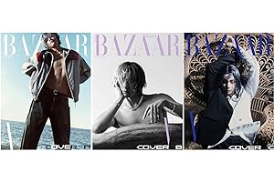 Dreamus BAZAAR MAGAZINE KOREAN FEBRUARY 2024 BTS V Cover B BKMFEB24