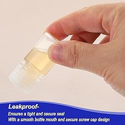 PATIKIL 12Pcs 10ml Reagent Bottles, PP Wide Mouth