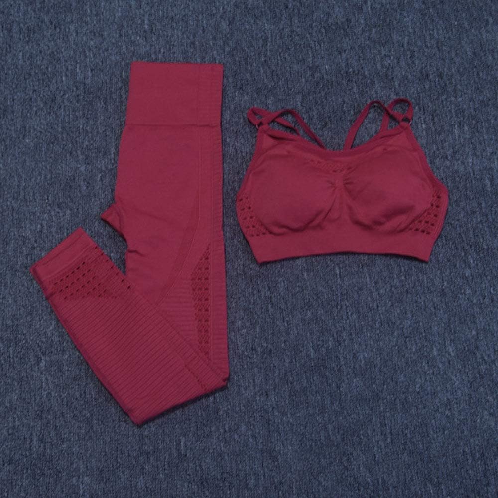 red gym clothes